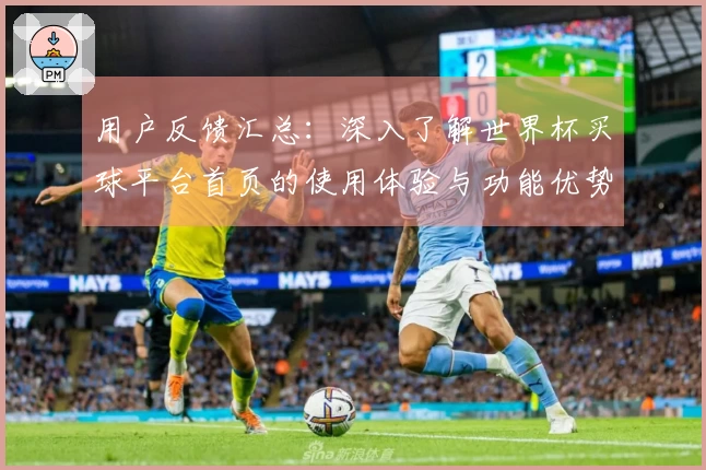 用户反馈汇总：深入了解世界杯买球平台首页的使用体验与功能优势